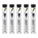 Seringa CROSSING 1 ml de vidro reutilizável com conexão Luer Lock, pacote com 5 unidades