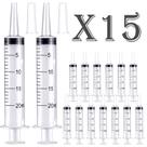 Seringa de alimentação de plástico Jiayoushot 20mL (pacote com 15)