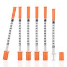 Seringa de laboratório Goffing 1 ml 30G 13 mm, pacote com 100 unidades