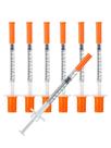 Seringa de laboratório otwooi de 0,5 mL com tampa 29G 12,7 mm embalada individualmente