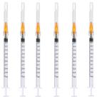 Seringa de medição 1mL 25G 0,5 cm HabeUniver - pacote com 100