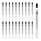 Seringa de plástico Omawrf 1mL Luer Lock Sterile (pacote com 30)