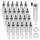 Seringa de plástico Omawrf 20mL Luer Lock Sterile (pacote com 30)