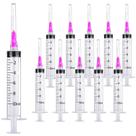 Seringa de plástico zoganton 10mL 18Hz com medição x100