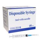 Seringa de plástico zoganton 3mL 23Ga com medição x100