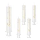 Seringa de vidro Jiaxix, pacote com 5, 30 mL para aplicador de óleo ou cola