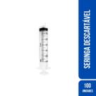 Seringa descartável 60 ml s/ag slip caixa (c/100 unds) - sr