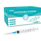 Seringa descartável CAIVOV 3mL com agulha 23G, pacote de 1 cm com 50