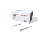 Seringa descartável Luer Lock 1mL estéril (caixa de 100)