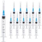 Seringa descartável zogsnton 3 ml 23G, pacote com 15 unidades