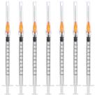Seringa dispensadora de plástico Fovafod 1mL 25Ga (pacote com 50)