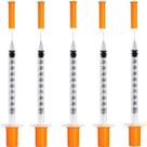 Seringa dispensadora descartável 1mL 30G 13mm, pacote com 50