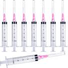 Seringa DM YOSLEB 10ml/cc de plástico Luer Lock 18Ga (pacote com 100)
