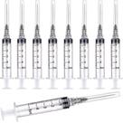 Seringa DM YOSLEB 5ml/cc Plastic Luer Lock 22Ga, pacote com 100
