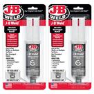 Seringa epóxi J-B Weld Original Steel Reforçada, Pacote com 2