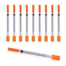 Seringa Gesanghua 1ml/CC 30Ga 0,3 mm 13 mm, pacote com 20