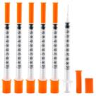 Seringa Gesanghua U-100 1mL 31G 8mm, pacote com 20 embalagens individuais