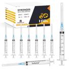 Seringa Gufastoe de 3 ml/CC com segurança de 23G 1,5", pacote com 100