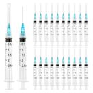 Seringa HANTSKOP 2mL Luer Lock com agulha 23G 1cm, pacote com 100