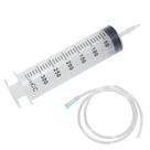 Seringa Hoypeyfiy 350 ml com tubo de 1 m para laboratórios, líquidos e animais de estimação