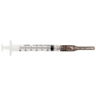 Seringa Luer Lock com Agulha de Segurança 3ml SOL-CARE 30 x 0,7mm 22G com 1 Unidade