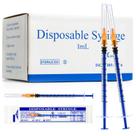 Seringa Maydeyy 1ml/CC com 25Ga 1cm embalada individualmente x100