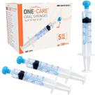 Seringa oral ONE-CARE 5 mL com tampa - 100 seringas estéreis