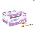 Seringa para I nsulina 1mL 12.7mmx0,33mm 29G 1/2 x 29G c/100 Uniqmed