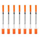 Seringa U-100 0,5 mL com agulha 31G 8 mm 1/2 cc descartável x20