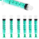 Seringa Vaokin 5mL Luer Lock sem agulha (pacote com 50, verde)