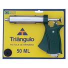 Seringa veterinária aut. 50ml blister (cabo: colorido)