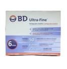 Seringas Bd Ultrafine 50u De 6 Mm Com 100 Un
