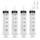 Seringas BeHerk 250 ml com adaptador de ponta x4 seladas individualmente