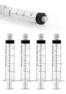 Seringas de 20 ml Luer Lock sem agulha, estéreis, pacote com 50