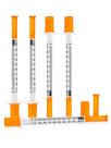 Seringas de laboratório Cafozsmu 1mL 30G 0,3 mm 13 mm, pacote com 100 unidades individuais