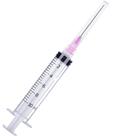 Seringas de laboratório de 10 mL com 18 Ga e 1 cm de agulha Luer Lock x100 Exlavges