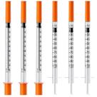 Seringas de laboratório MED NEEDLE U-100 1ml/cc 29G 1/4 (6 mm) Pacote com 100 Seringas de laboratório MED NEEDLE U-100 1ml/cc 29G 1/4 (6 mm) Pacote com 100