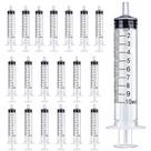 Seringas de plástico de 10 ml (pacote com 20) para laboratórios científicos e muito mais