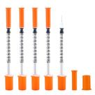 Seringas ETTSNU 0,5 mL U-100 31G 6 mm Agulha selada individualmente