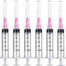 Seringas HabeUniver 5mL de plástico estéril com agulha 18Ga x100