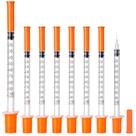 Seringas JIUPULL U-100 31G 8 mm 1 ml Descartáveis - Pacote com 30