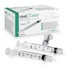 Seringas ONE-CARE 3mL Luer-Lock estéreis (100/caixa) Seringas ONE-CARE 3mL Luer-Lock estéreis (100/caixa)