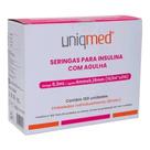 Seringas Uniqmed 100u 0,3ml 6mm 31g Com 100 UN