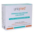 Seringas Uniqmed 100u 1ml 6mm 31g Com 100 UN