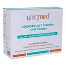 Seringas Uniqmed 100UI 1ml 6mm 31g Com 100 UN