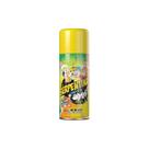 Serpentina Espuma Amarela Carnaval Festa Torcida 125ml