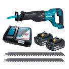Serra Abrir Animal Sem Fio 2 Baterias 3AH 18V DJR186 Makita