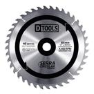 Serra Circular 12'' 40 Dentes Vídea para Madeira - DTOOLS 305mm 30mm 4400 RPM