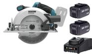 Serra Circular 18v 2 Bateria 4ah Carreg 190mm Wesco WS2821.9 Serra Circular 18v 2 Bateria 4ah Carreg 190mm Wesco WS2821.9