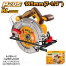 Serra Circular 7.1/4 a Bateria 20V Brushless Ingco CSLI1851